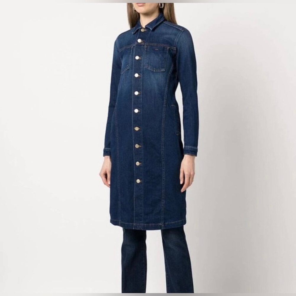 L'AGENCE vienna long jacket in Denim size S